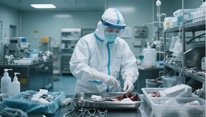 Behandeling van speciale geïnfecteerde instrumenten in steriel Supply Center